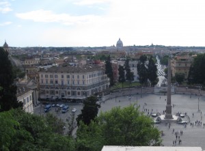 A view of Rome