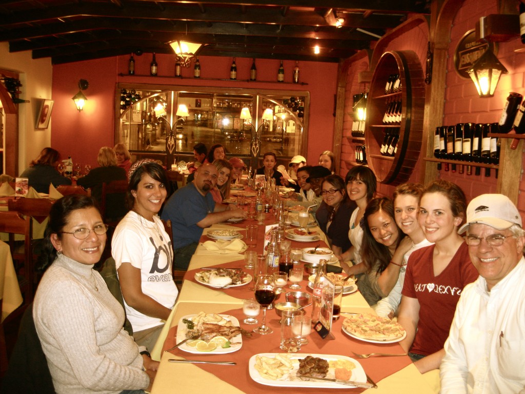 We all enjoyed our meals and had a great time conversing and getting to know each other at our first dinner in Cuzco.