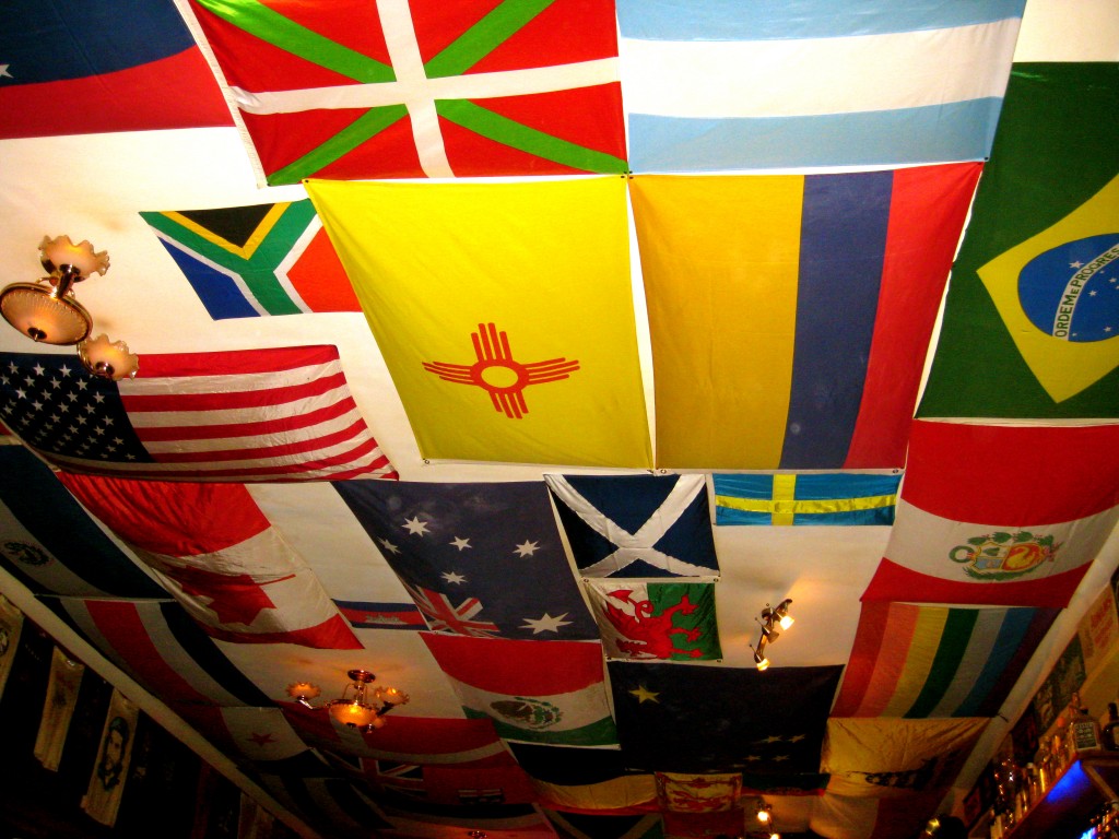 We had dinner at Norton's Pub in the Plaza de Armas. The ceiling of the restaurant is covered in flags from the world, and it has a tiny balcony that looks out to the plaza where people were celebrating the Inti Raymi! Most of us enjoyed hamburgers, grilled chicken sandwiches and fries there. 