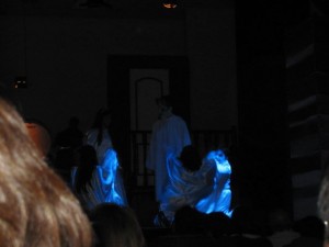 little ghosts at the musical