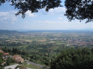 A view of Cortona