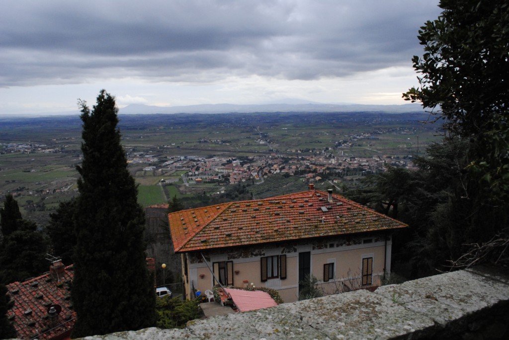 View from Cortona's hill
