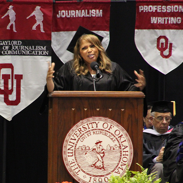 Stephanie Frederic delivers 2015 convocation speech